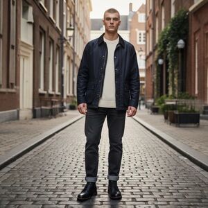 WARFIELD & GRAND Mortar Leather Boots Black 9